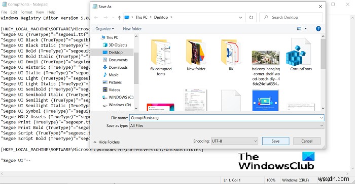 Cách sửa chữa font chữ bị hỏng trong Windows 11/10
