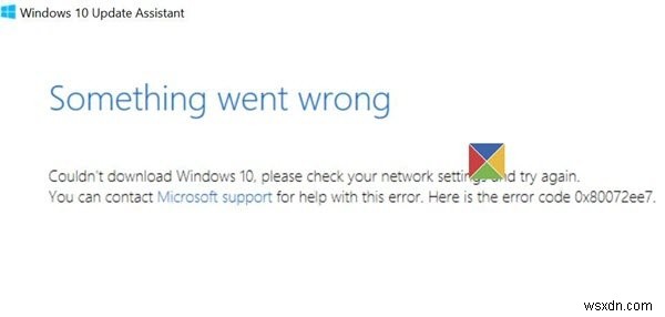 Sửa lỗi 0x80072ee7 khi Nâng cấp hoặc Cập nhật Windows