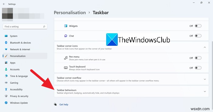 Cách ẩn huy hiệu (Badges) trên biểu tượng Thanh tác vụ trong Windows 11