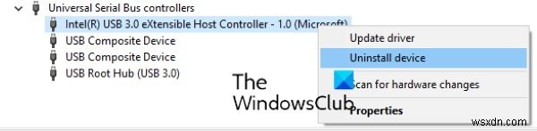 Khắc phục lỗi  Unknown USB Device, Port Reset Failed  trên Windows 11/10
