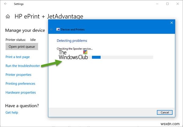 Khắc phục lỗi A problem prevented the document from being scanned khi quét tài liệu