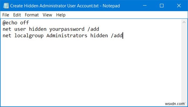 Cách tạo Tài khoản Quản trị viên ẩn (Hidden Administrator User Account) trong Windows 11/10