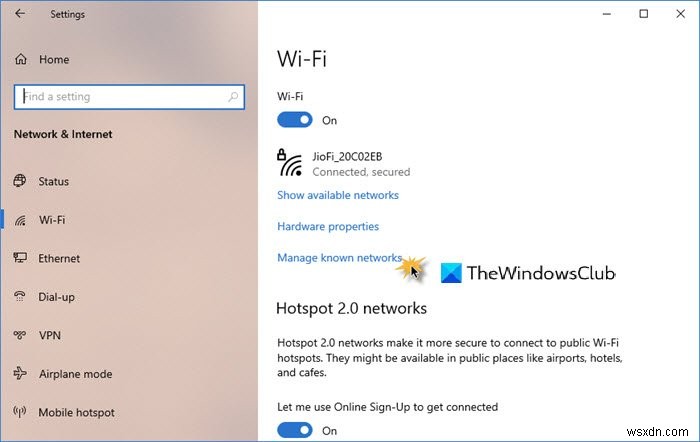 Cách xóa hồ sơ mạng không dây (Wi-Fi) trên Windows 11/10