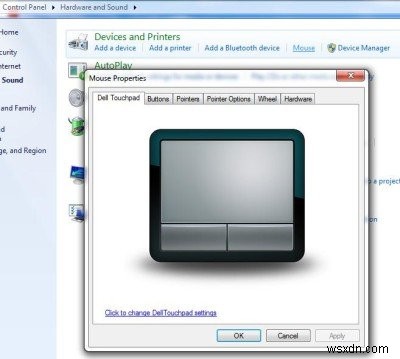 Cách bật/tắt Touchpad trên Windows 11/10