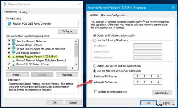 DNS Server có thể không khả dụng trên Windows 11/10