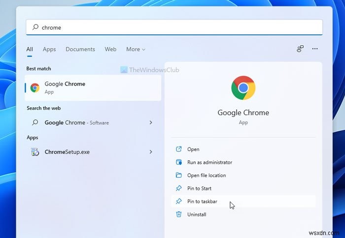 Cách ghim bất kỳ ứng dụng nào vào Thanh tác vụ trong Windows 11