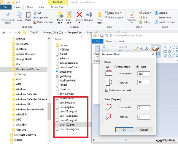 Cách xóa ảnh đại diện (Sign-in User Account Picture) mặc định trên Windows 11/10