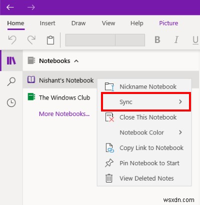 Khắc phục lỗi OneNote 0xE0000007:  We ran into a problem syncing your notebook  (Chúng tôi gặp sự cố đồng bộ sổ tay)