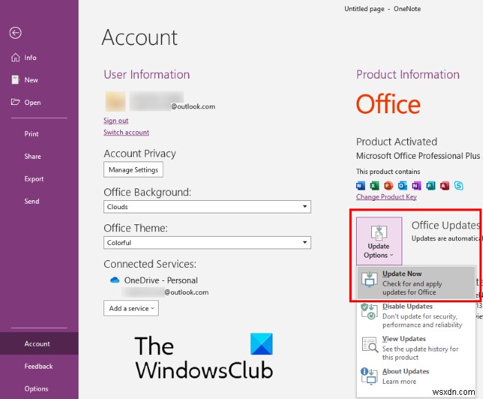 Khắc phục lỗi OneNote 0xE0000007:  We ran into a problem syncing your notebook  (Chúng tôi gặp sự cố đồng bộ sổ tay)