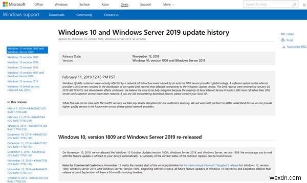 Cách xem lịch sử Windows Update trong Windows 11/10