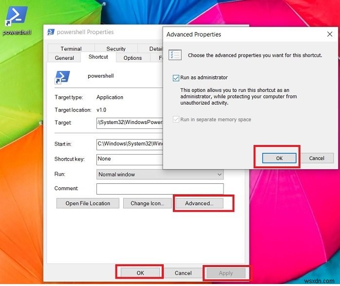 Cách luôn chạy Command Prompt và PowerShell với quyền Quản trị viên