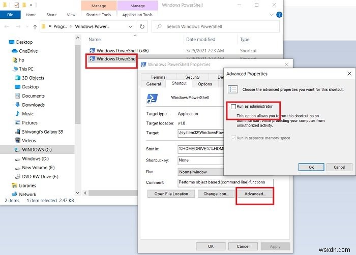 Cách luôn chạy Command Prompt và PowerShell với quyền Quản trị viên