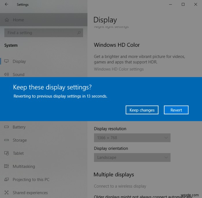Cách thay đổi Độ phân giải màn hình trên Windows 11/10