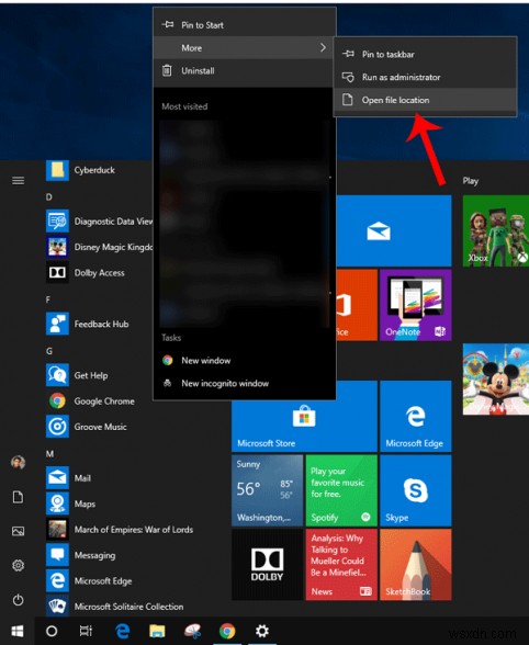 Cách đổi tên mục Start Menu trên Windows 11/10