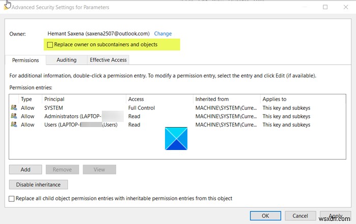 Khắc phục lỗi You have been denied permission to access this folder trên Windows
