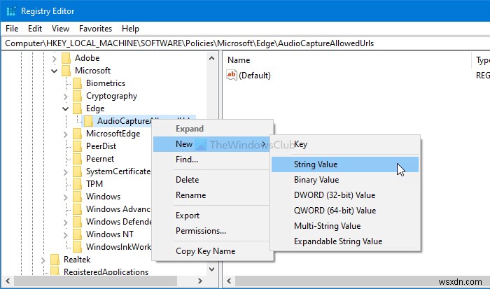 Cách bật/tắt quyền Audio, Video, và Screen Capture (Quay màn hình) trong Edge
