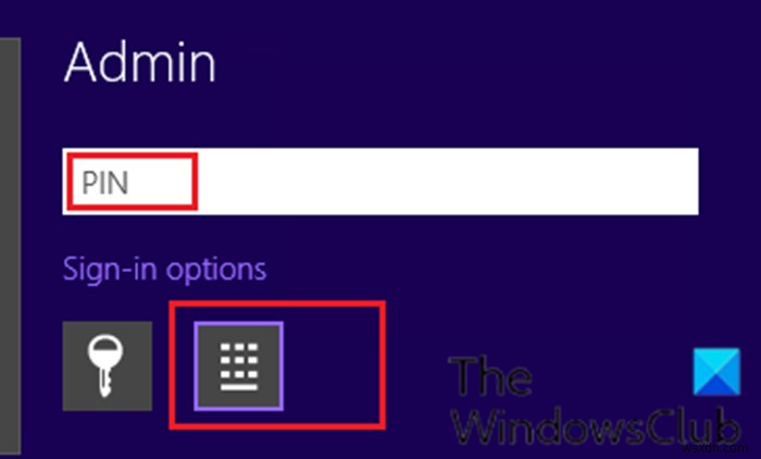 Windows yêu cầu PIN thay vì Mật khẩu trên màn hình Đăng nhập