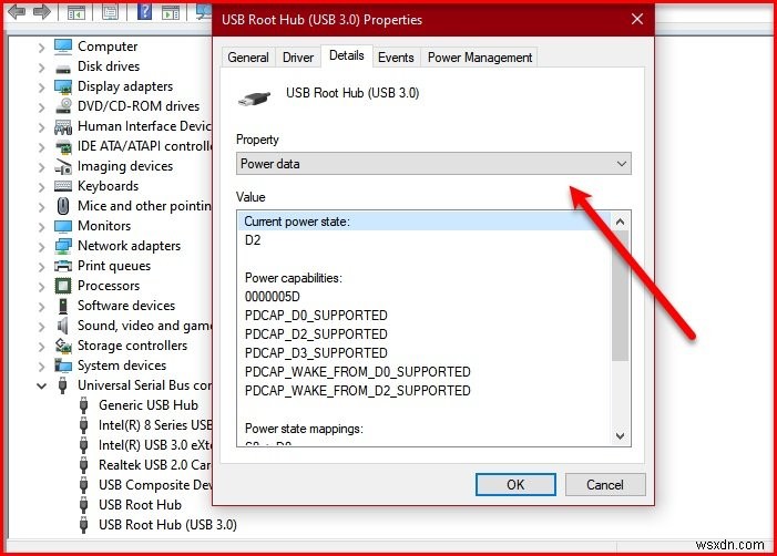 Cách kiểm tra Công suất đầu ra (Power Output) của cổng USB trên Windows 11/10