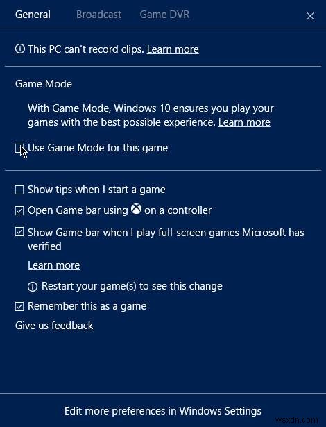 Game toàn màn hình tự thu nhỏ ra Desktop ngẫu nhiên trong Windows 11/10