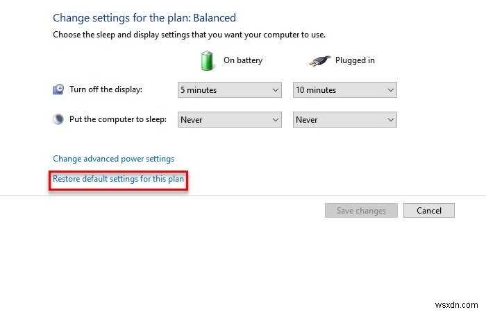 Battery Saver không hoạt động trên Laptop Windows