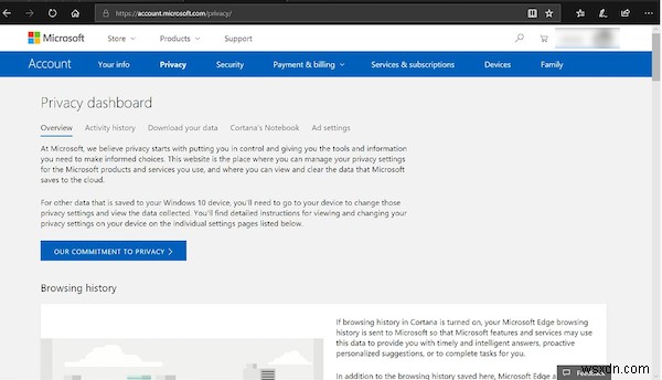 Cách tắt thu thập dữ liệu Inking và Typing (viết bằng bút & gõ phím) trong Windows 11/10