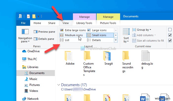 Cách thay đổi mẫu thư viện (Library folder template) trên Windows 11/10