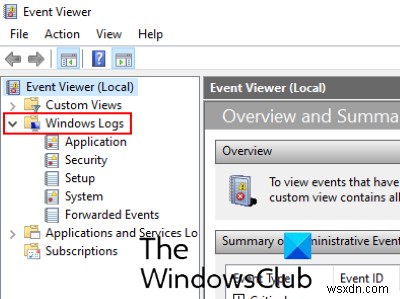 Cách tìm kết quả ChkDsk trong nhật ký Event Viewer trên Windows 11/10