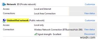 Cách khắc phục lỗi Mạng không xác định (Unidentified Network) trên Windows 11/10