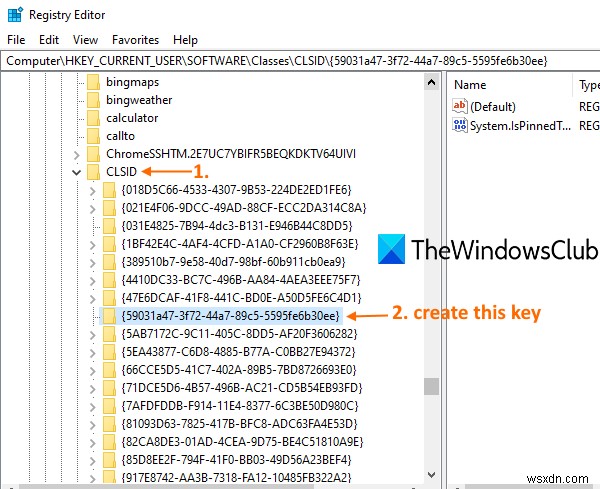 Cách thêm thư mục User Profile vào Navigation Pane của File Explorer Windows 10