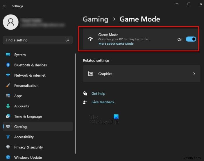 Cách bật và sử dụng Game Mode trên Windows 11/10