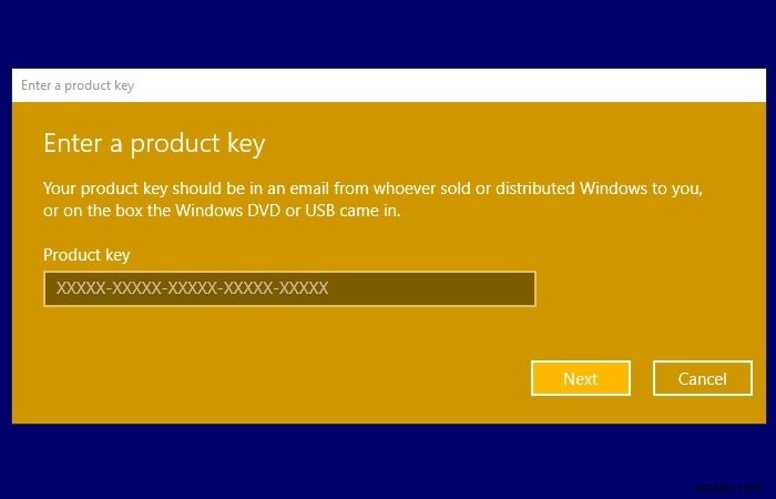 Khắc phục lỗi kích hoạt Windows 0xc004e016