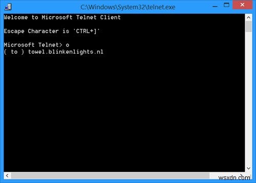Xem Star Wars trên Windows 11/10 bằng một thủ thuật cũ