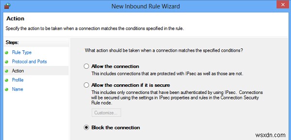 Cách chặn hoặc mở cổng trong Windows Firewall