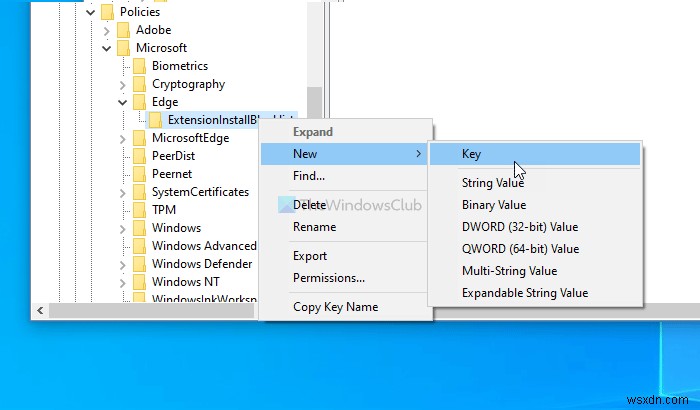 Cách ngăn người dùng cài đặt tiện ích mở rộng (extensions) trong Microsoft Edge