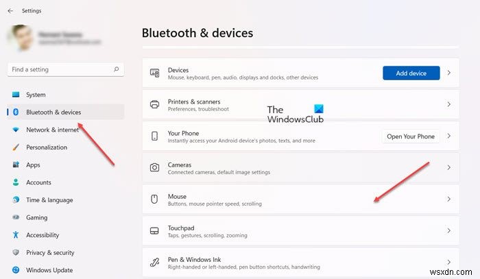 Khắc phục lỗi chuột tự cuộn lên/xuống trên Windows 11/10