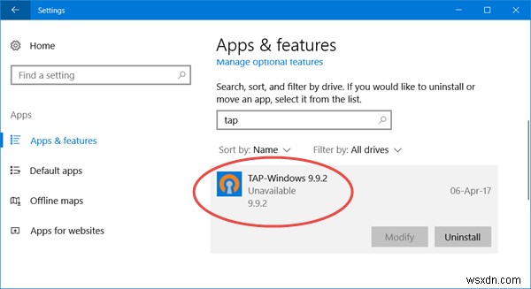 TAP-Windows Adapter v9 là gì và tại sao VPN cần driver này