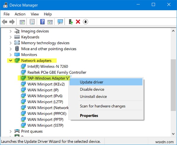TAP-Windows Adapter v9 là gì và tại sao VPN cần driver này