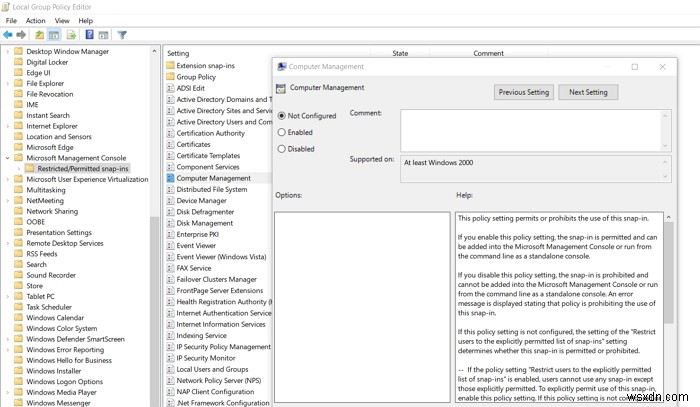 Khắc phục lỗi MMC.exe app has been blocked for your protection trên Windows 11/10