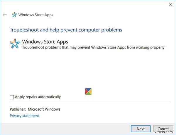 Khắc phục lỗi Microsoft Store 0xc03f40c8 trong Windows 11/10