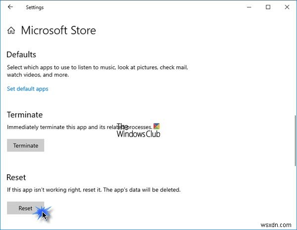 Khắc phục lỗi Microsoft Store 0xc03f40c8 trong Windows 11/10