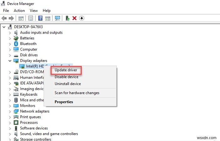 Khắc phục lỗi màn hình Windows tự làm mới liên tục trên Windows 11/10