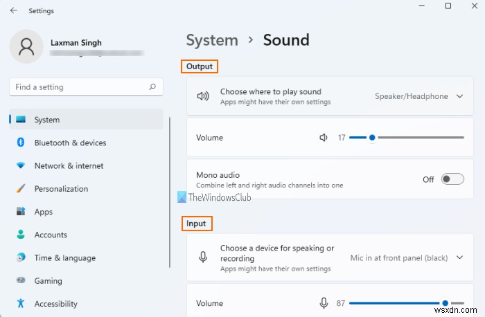 Khắc phục lỗi NVIDIA High Definition Audio Not plugged in trên Windows 11/10