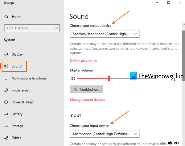 Khắc phục lỗi NVIDIA High Definition Audio Not plugged in trên Windows 11/10