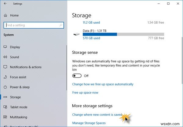 Thay đổi vị trí lưu mặc định cho Documents, Music, Pictures, Videos trong Windows 11/10