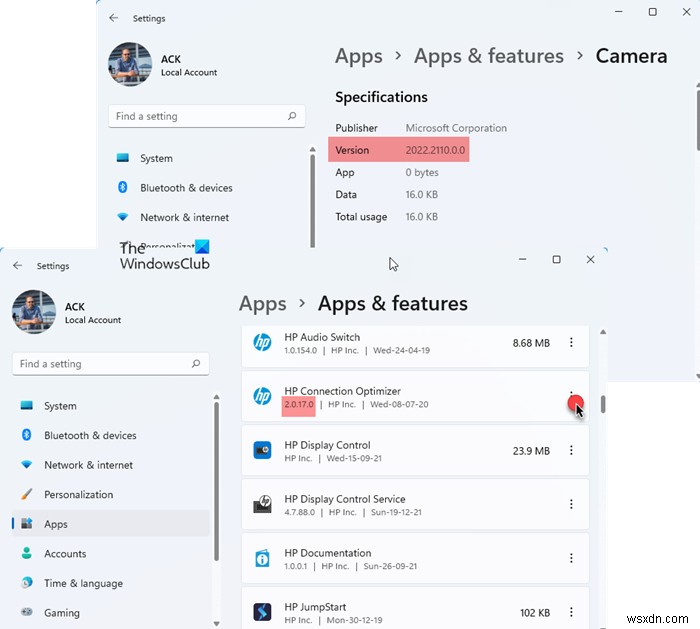 Cách tìm số phiên bản của Ứng dụng, Phần mềm hoặc Chương trình trong Windows 11/10