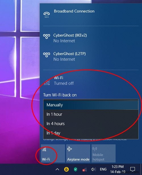 Cách thiết lập kết nối Internet trên Windows 11/10