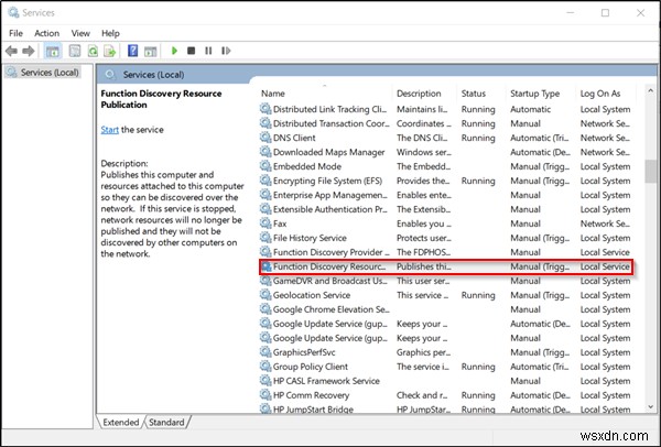 Khắc phục lỗi The server did not register with DCOM within the required timeout