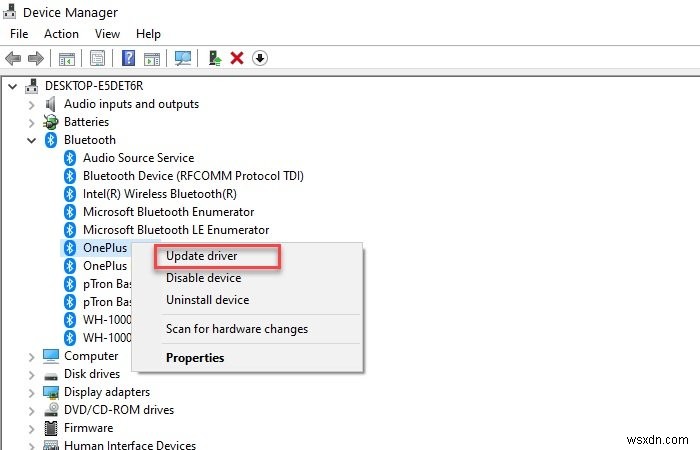 Dừng âm thanh kết nối/ngắt kết nối USB ngẫu nhiên trên máy tính