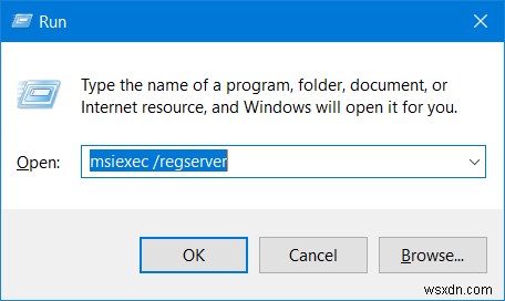 Khắc phục lỗi 1310, Error writing to file, Verify directory access trên Windows 11/10