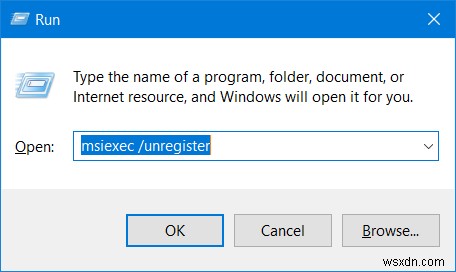 Khắc phục lỗi 1310, Error writing to file, Verify directory access trên Windows 11/10